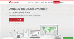 Desktop Screenshot of expressvpn.com