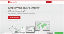 Desktop Screenshot of expressvpn.net