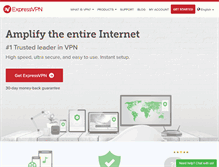 Tablet Screenshot of expressvpn.net